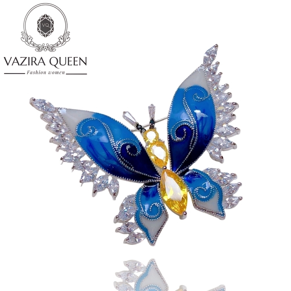 Vq Butterfly Brooch